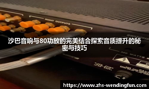 沙巴音响与80功放的完美结合探索音质提升的秘密与技巧